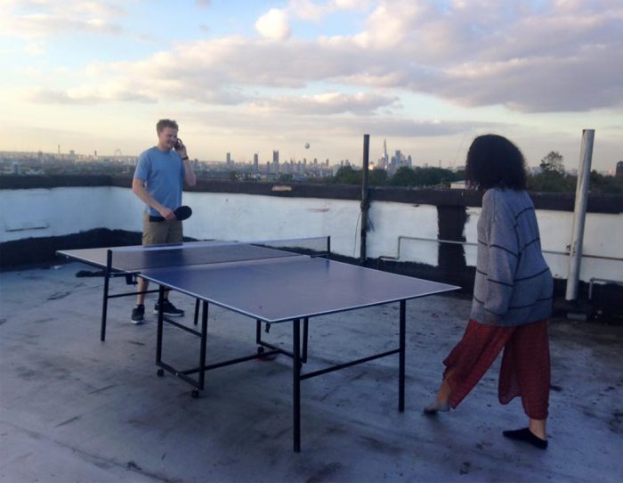 rooftop - table tennis